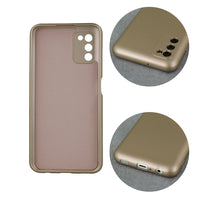 Metallic case for Xiaomi Redmi 10 / Redmi 10 2022 / Redmi Note 11 4G (China) gold