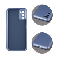 Metallic case for Motorola Moto G9 Play / G9 / E7 Plus light blue