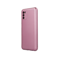 Metallic case for Samsung Galaxy A22 4G pink