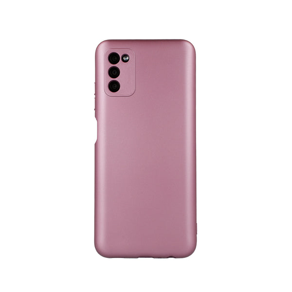 Metallic case for Samsung Galaxy A22 4G pink