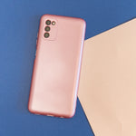 Metallic case for iPhone XR pink