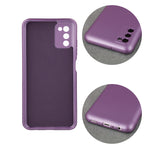 Metallic case for Samsung Galaxy A22 4G violet