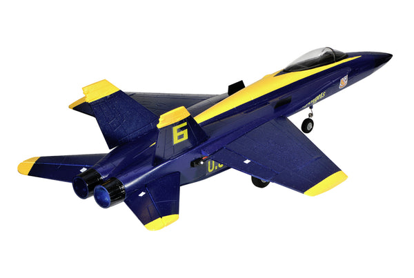 F18 Jet Blue Angel 656mm PNP 64mm EDF