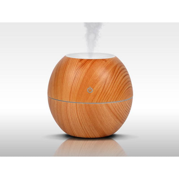 Air Humidifier LTC, 4 colors illuminated, 130ml, light wood