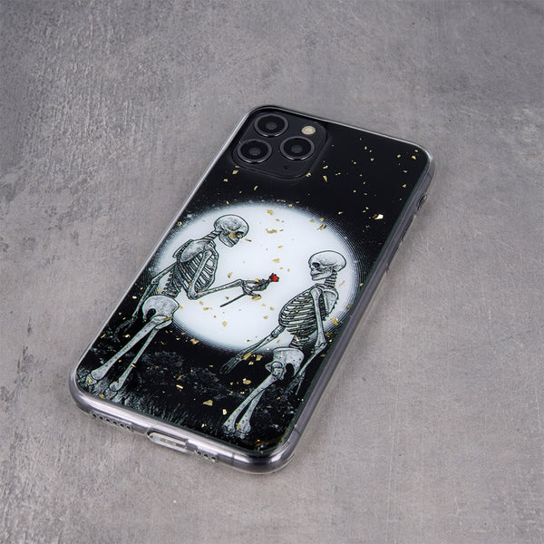 Romantic Skeletons 2 case for iPhone XR