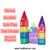 Magnetic building blocks toy- Educational STEM Toy-100 Pcs