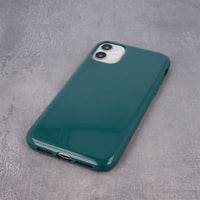 Jelly case for iPhone 13 6,1&quot; forest green