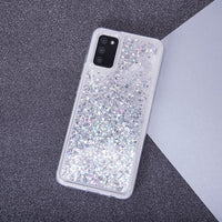 Liquid Sparkle TPU case for Samsung Galaxy A03S EU silver