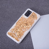 Liquid Sparkle TPU case for Xiaomi Redmi 9 gold