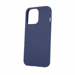 Matt TPU case for iPhone 13 Pro 6,1&quot; navy blue