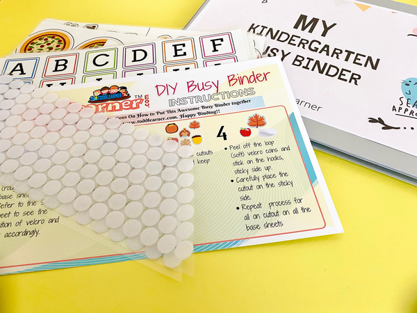 DIY Kindergarten Busy Binder Kit