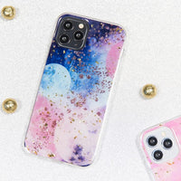 Gold Glam case  for iPhone 12 / iPhone 12 Pro 6,1&quot; Galactic