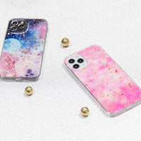 Gold Glam case for Samsung Galaxy A53 5G pink