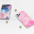 Gold Glam case for Samsung Galaxy A53 5G pink