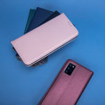 Smart Magnetic case for Huawei P20 Lite burgundy