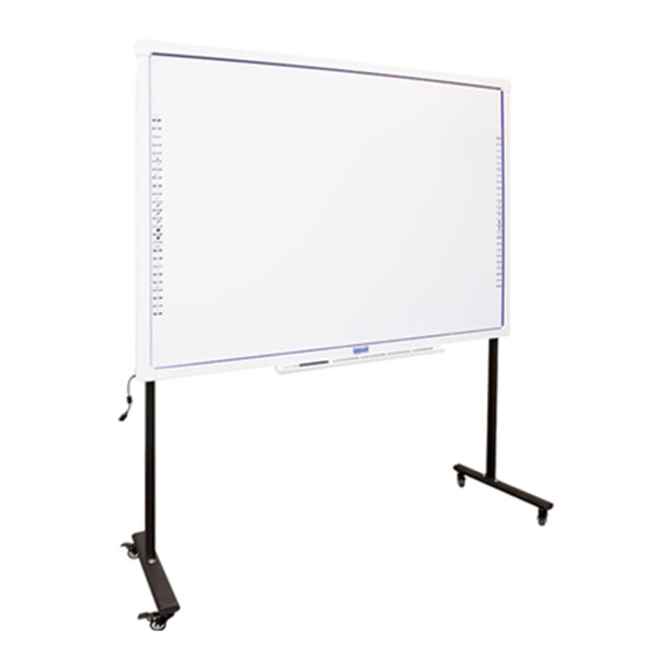 Interactive Whiteboard + Stand with Wheels iggual IGG314371+IGG314364 86"