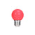 LED Bulb E27 G45 2W 230v red 5pcs Forever Light