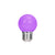 LED Bulb E27 G45 2W 230v purple 5pcs Forever Light