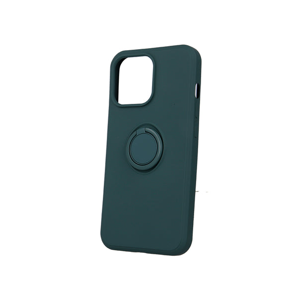 Finger Grip case for iPhone 13 Pro 6,1&quot; forest green