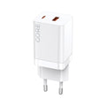 Forever Core Smart PD+ QC 3.0 charger 1x USB + 1x USB-C 30W white