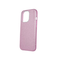 Glitter 3in1 case for iPhone 13 Pro 6,1&quot; pink