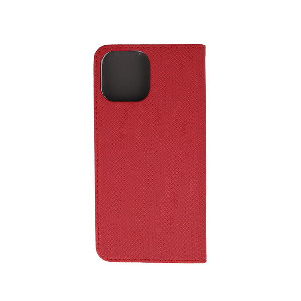 Smart Magnet case for iPhone 13 Pro Max 6,7&quot; red