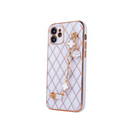 Glamour case for Samsung Galaxy S21 white