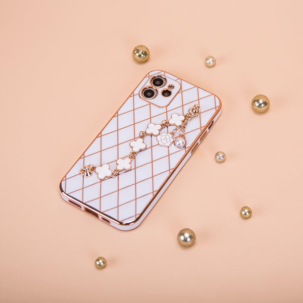 Glamour case for Samsung Galaxy A32 5G / M32 5G white