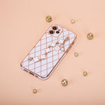 Glamour case for iPhone 13 Mini 5,4&quot; white