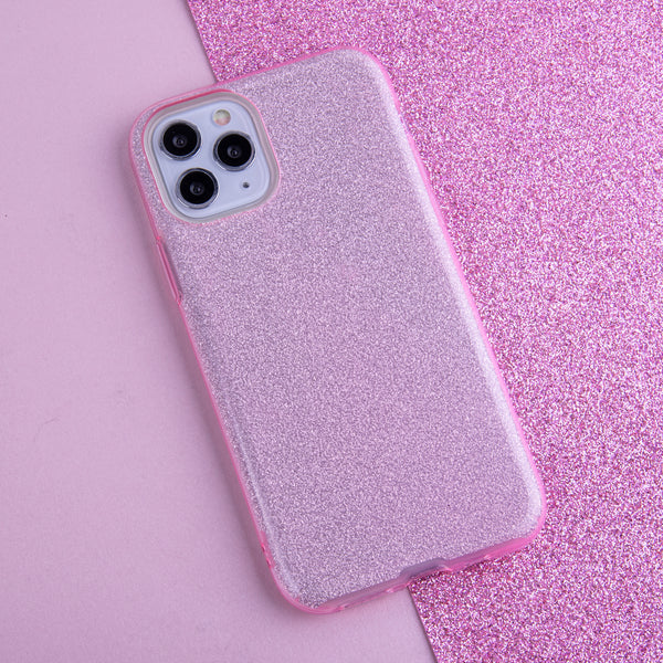 Glitter 3in1 case for iPhone 13 Pro Max 6,7&quot; pink