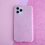 Glitter 3in1 case for iPhone 13 Pro 6,1&quot; pink