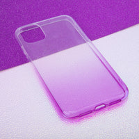 Gradient case for iPhone XR violet