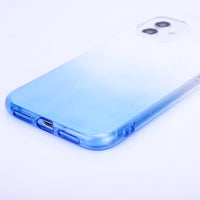 Gradient case for iPhone X / XS blue