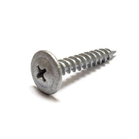 500 Pcs 25 Mm Button Head Needle Point Screws C3 Galvanised 8G