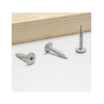 500 Pcs 25 Mm Button Head Needle Point Screws C3 Galvanised 8G