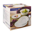 Tableware Luminarc Trianon White Glass (19 pcs)