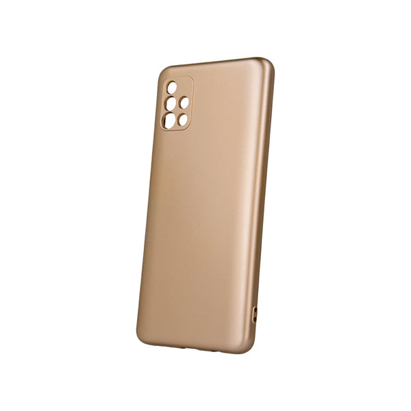 Metallic case for Samsung Galaxy A51 gold