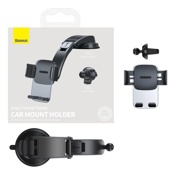 Baseus car holder Easy Control Clamp black