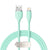 Baseus cable Jelly Liquid USB - Lightning 1,2 m 2,4A green