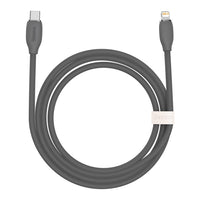 Baseus cable Jelly Liquid PD USB-C - Lightning 2 m black 20W