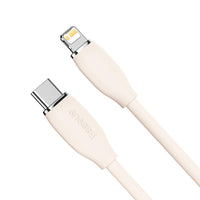 Baseus cable Jelly Liquid PD USB-C - Lightning 2 m pink 20W