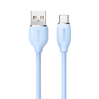 Baseus cable Jelly Liquid USB - USB-C 1,2 m blue 100W