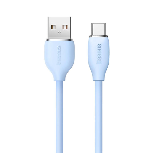 Baseus cable Jelly Liquid USB - USB-C 2 m blue 100W