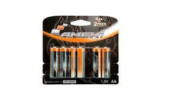 AMEWI AA 6er Blister Plus Alkaline AA 4+2