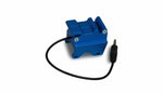 Electronic quick change system for excavators 1:14 CNC aluminum, blue