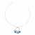 Ladies'Necklace Miss Sixty SMSC08 (55 cm)