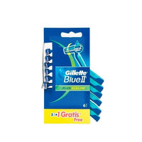 "Gillette Blue II Plus Slalom 6 Unità"