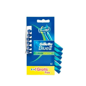 "Gillette Blue II Plus Slalom 6 Unità"