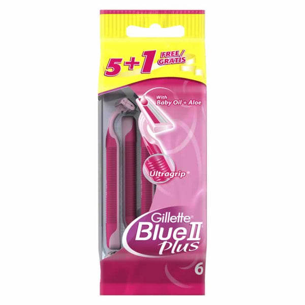 "Gillette Blue II Plus 5 + 1 Unità"