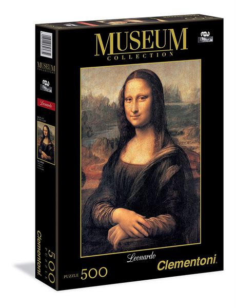 Museum Collection Leonardo Mona Lisa puzzle 500pcs